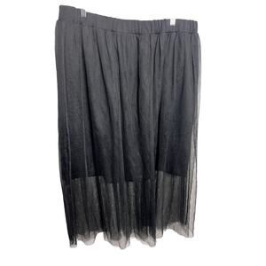 Nicolette Mason XL Womens Skirt Whimsygoth Mesh Fairy Dramatic Witchy Y2K